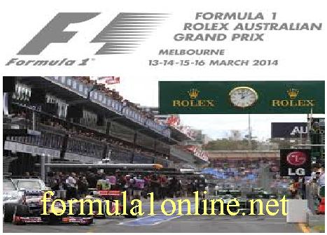 2014 Formula 1 Rolex Australian Grand Prix
