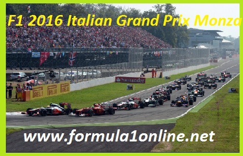 F1 2016 Italian Grand Prix Monza live