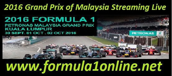 Grand Prix of Malaysia Streaming Live