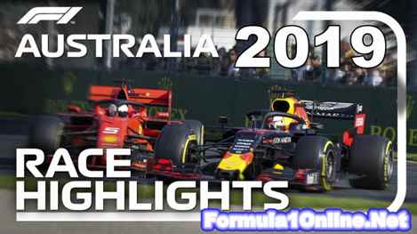 F1 Highlights 2019  Australian Grand Prix Race Day