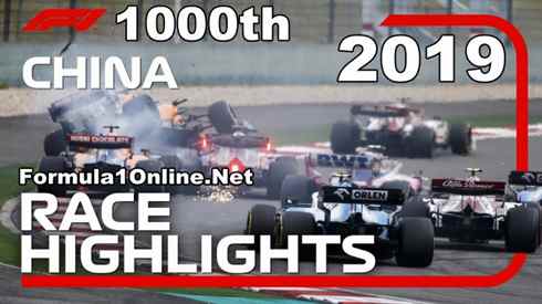 F1 Highlights 2019 Chinese Grand Prix Race Day