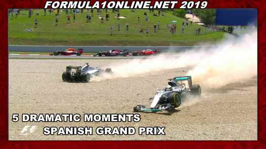 5 Dramatic Moments On F1 Spanish GP Track 