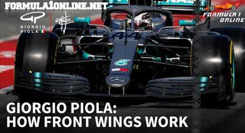 See How Formula 1 Car Front Wings Works 