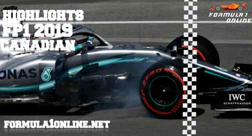 F1 Highlights 2019 Canadian Grand Prix FP1