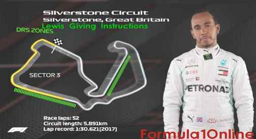 Lewis Giving Instructions For Silverstone Track British Grand Prix 2019