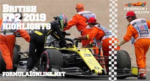 FP2 British Grand Prix F1 2019 Highlights