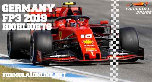 FP3 German Grand Prix F1 2019 Highlights