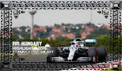 FP1 Hungary Grand Prix F1 2019 Highlights