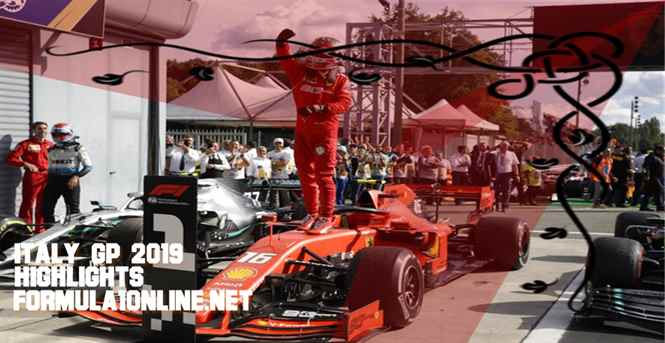 F1 Highlights 2019 Italy Grand Prix Full Race Replay