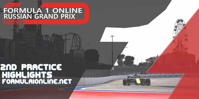 Russian 2nd Practice Formula 1 GP F1 Highlights 2019