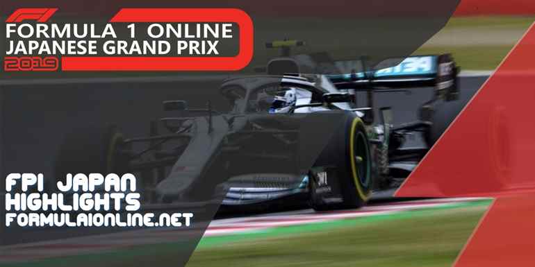 FP1 Japan GP F1 Highlights 2019
