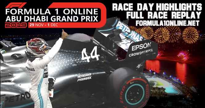 F1 Highlights 2019 Abu Dhabi Grand Prix Full Race Replay