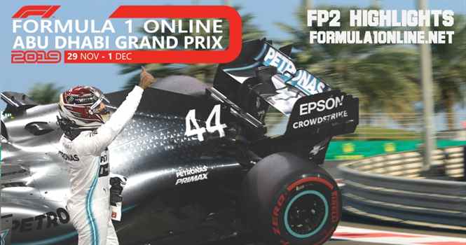 FP2 Abu Dhabi Grand Prix F1 2019 Highlights
