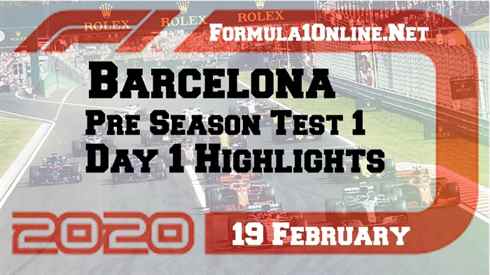 Barcelona Pre Season Testing Day 1 Highlights 2020