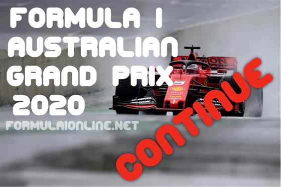 F1 Federation request to continue Australian GP despite coronavirus