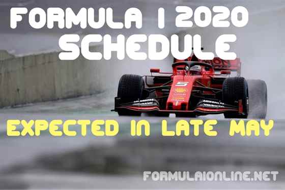 F1 and FIA Said that 2020 season will expect to begin at end of May