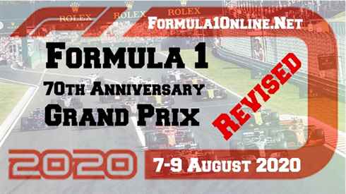70th Anniversary F1 Grand Prix 2020 Live Stream