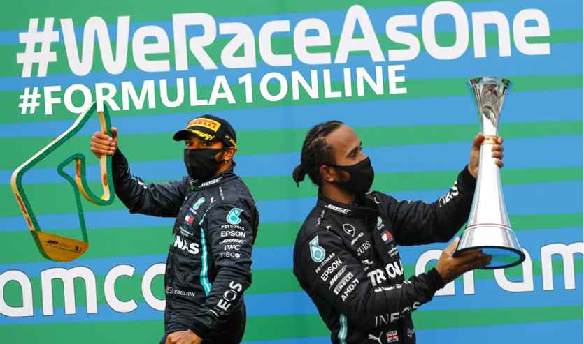 LH 44 Focused on British GP 2020 For Hat Trick