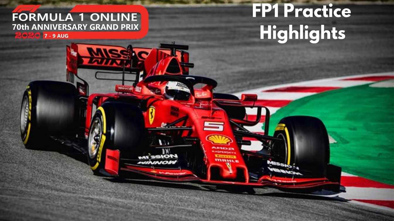 70TH Anniversary 2020 GP FP1 Highlights