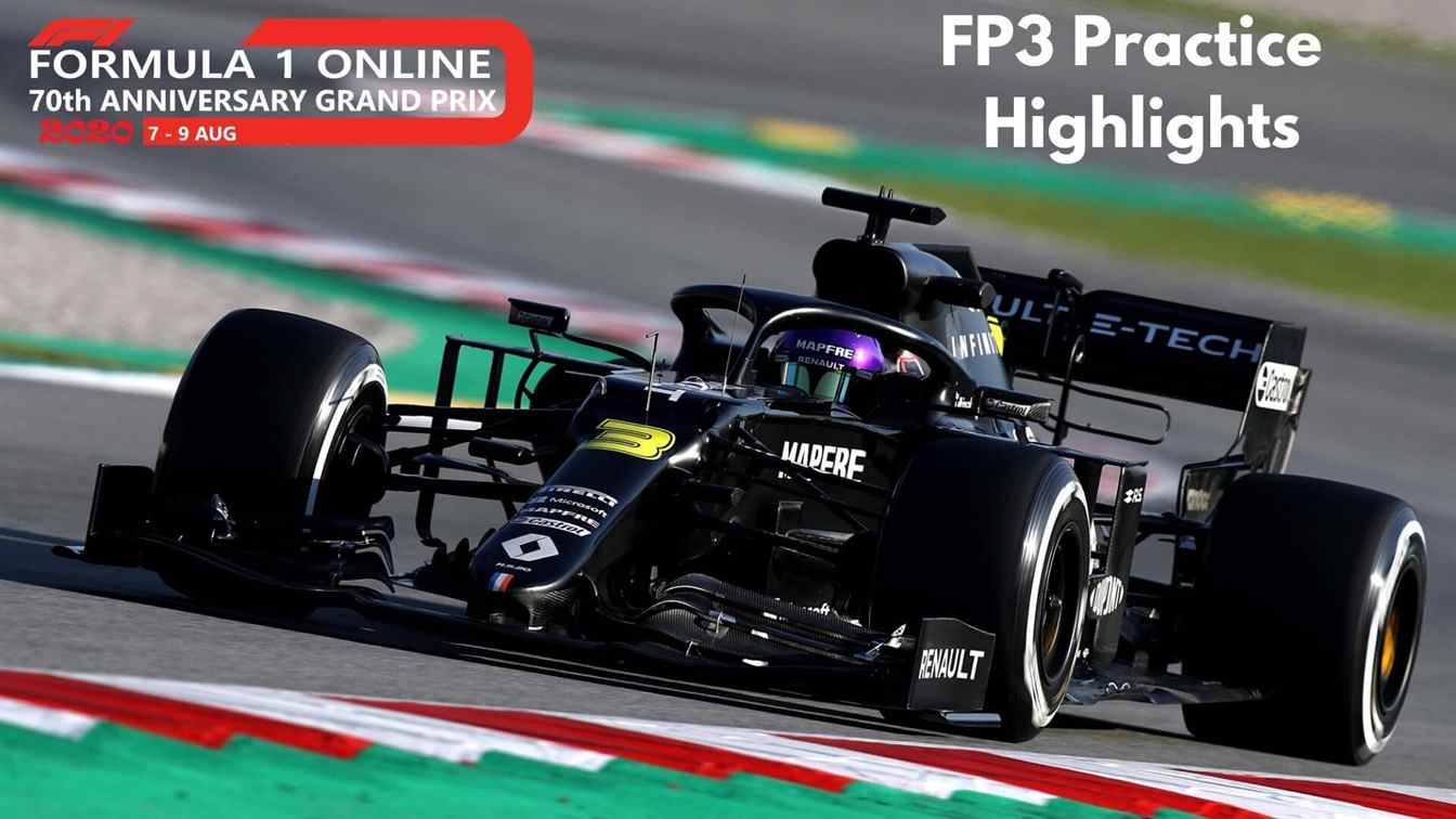70TH Anniversary 2020 GP FP3 Highlights