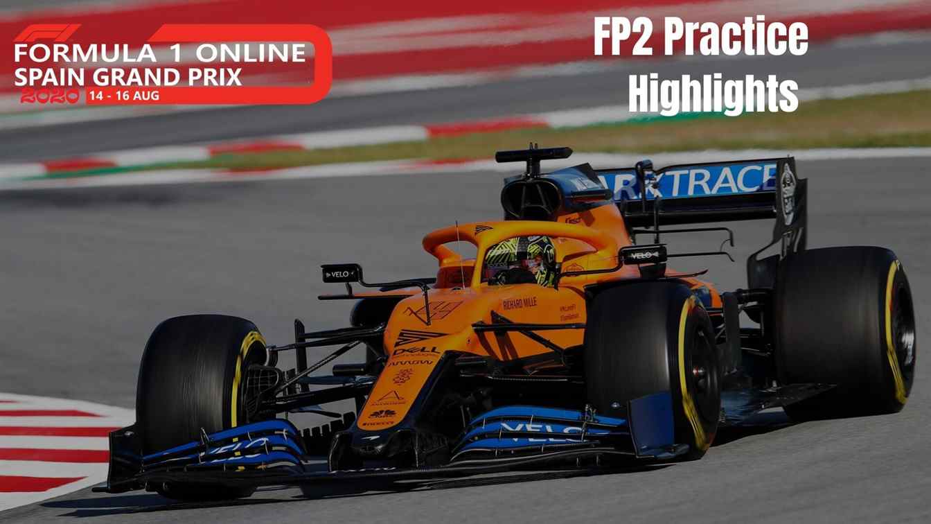 Spanish 2020 GP FP2 Highlights