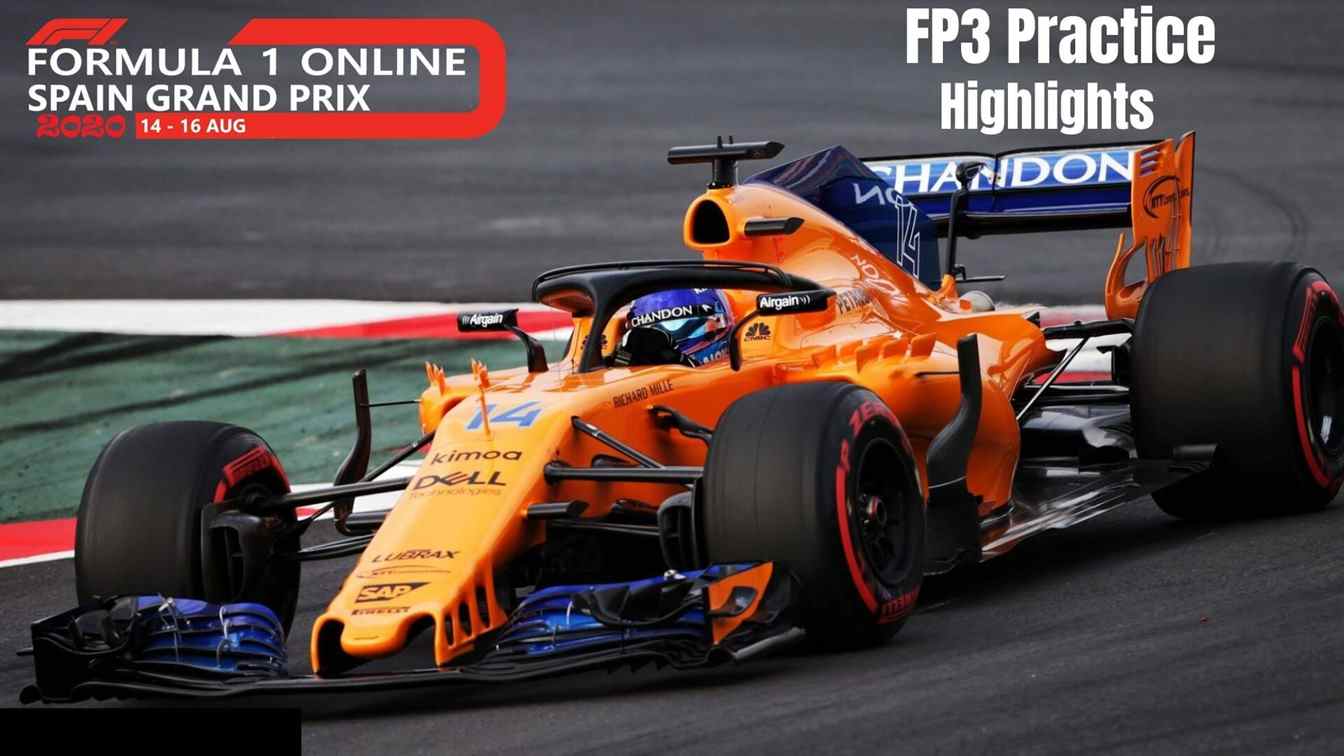 Spanish 2020 GP FP3 Highlights