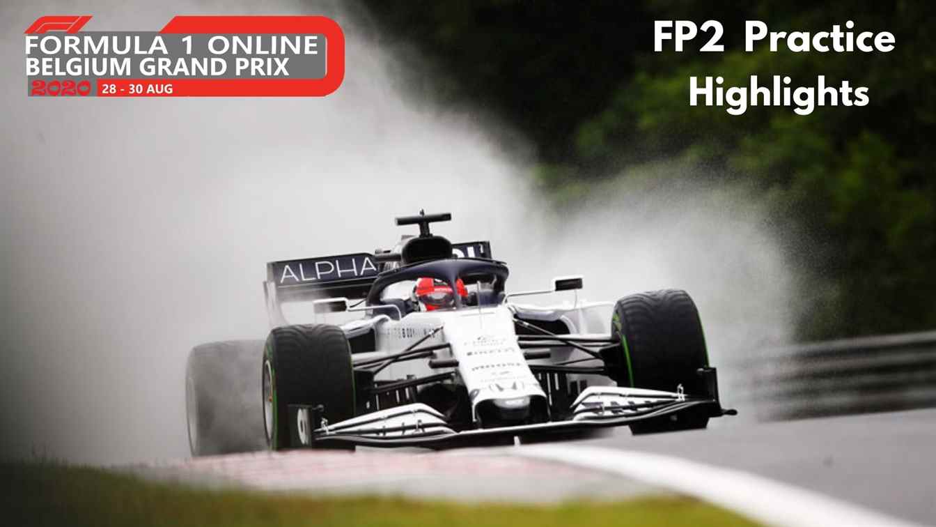 Belgium 2020 GP FP2 Highlights