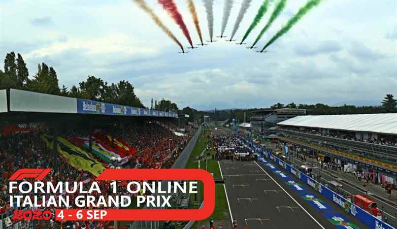 Live Telecast Italian Grand Prix