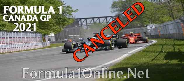 2021 Formula 1 Canadian GP Canceled Due to the Pandemic