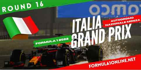 F1 Italia Grand Prix Practice 1 Live Stream 2022
