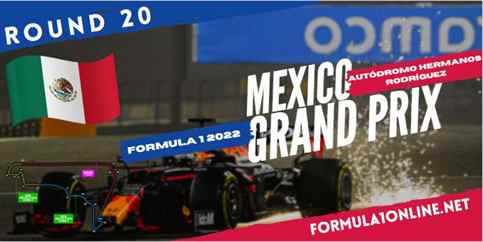 F1 Mexico Grand Prix Practice 1 Live Stream 2022