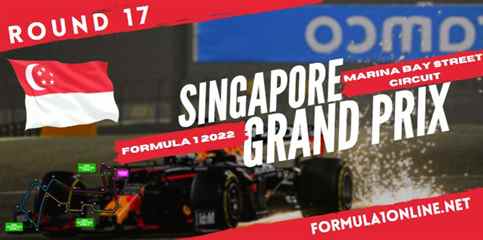F1 Singapore Grand Prix Practice 1 Live Stream 2022