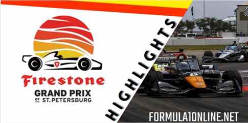 St. Petersburg Indycar Race Highlights 2022