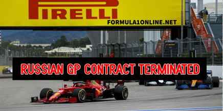 Formula 1 ends the Russian GP agreement