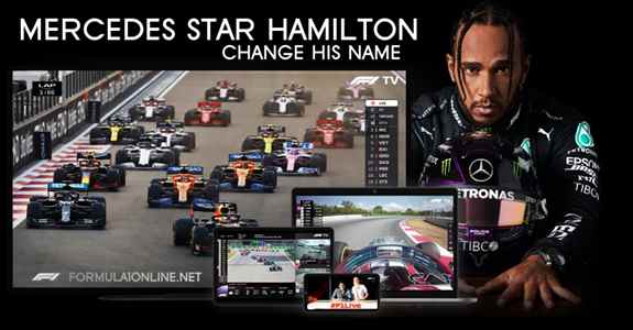Mercedes Star Hamilton confirmed to change his name