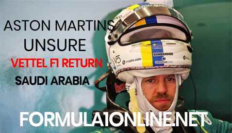 Aston Martin not sure that Vettle participate in Saudi Arabia