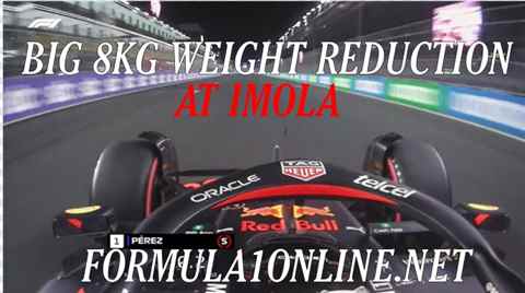Red Bull goal to reduced 8kg weight at Imola