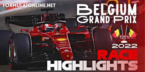 Belgium GP FP2 Highlights 2022 F1 Belgian