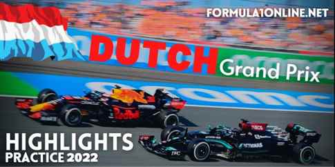 Netherlands GP FP1 Highlights 02Sep2022 F1 Dutch