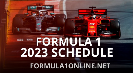 2023 Formula 1 Updated Schedule Live Stream