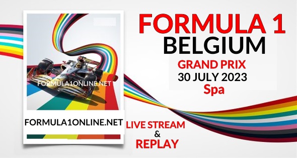 F1 Belgium GP Race 2023 Live | Full Race Replay