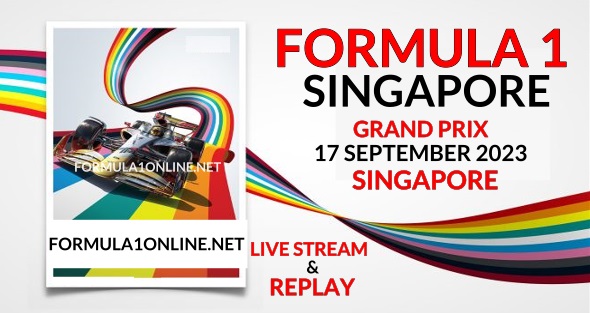 F1 Singapore Grand Prix Qualifying Live Stream