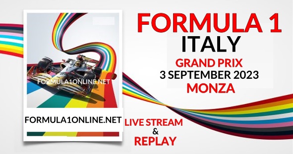 F1 Italia Grand Prix Practice 1 Live Stream 2023