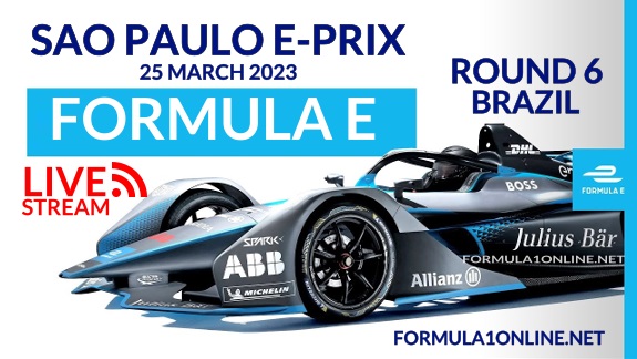 Sao Paulo E Prix Formula E Live Stream