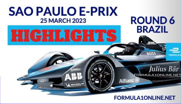 Sao Paulo EPRIX RACE HIGHLIGHTS 25032023