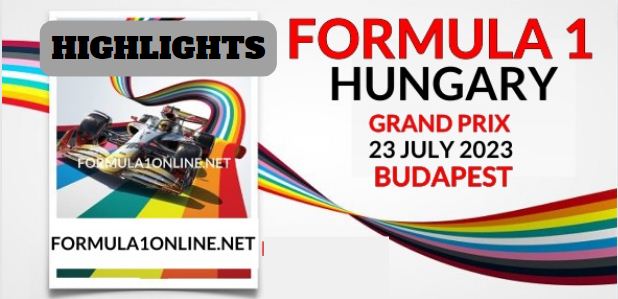 F1 Hungary Grand Prix Race HIGHLIGHTS