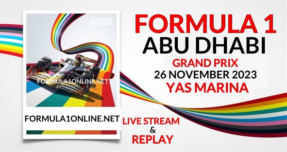 Abu Dhabi Grand Prix Live Stream