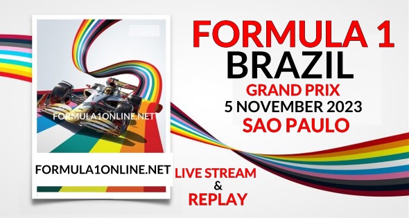 F 1 Brazilian Grand Prix 2018 Live