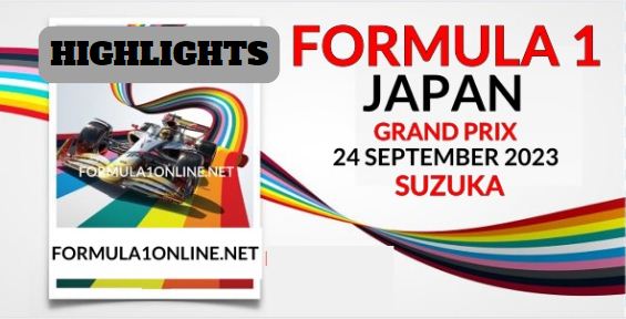 F1 Japan Grand Prix Qualifying HIGHLIGHTS