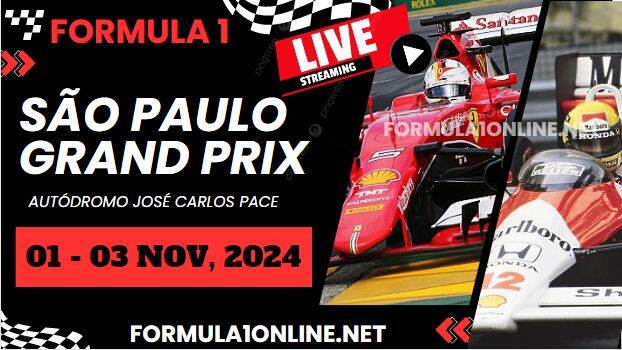 {Watch Live} F1 Sao Paulo GP 2024 Race Stream & Replay